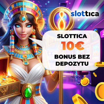 Oferta na start w Slottica - 10 euro bez depozytu Oferta na start w Slottica - 10 euro bez depozytu