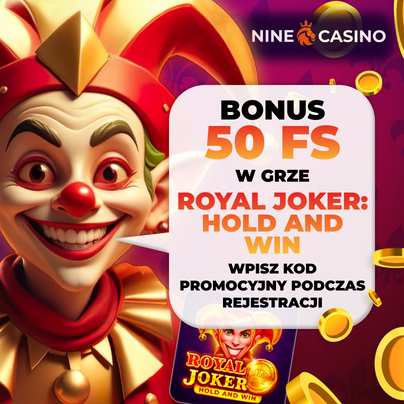 Oferta 50 free spins za rejestracja w Nine kasyno